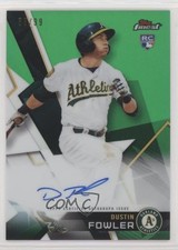 2018 Topps Finest Auto Green Refractor 55/99 Dustin Fowler #FA-DF Auto i6j