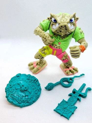 Napoleon Bonafrog 100% Complete TMNT 1990 Playmates Vintage Figure