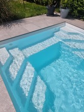Gfk Schwimmbecken 7,60x3,20x1,50 Swimming Pool Zubeh&ouml;r Einbaubecken