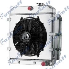 For 1955 1956 1957 1958 1959 Chevy Gmc Truck Pickup 3 Rows Radiator Shroud Fan For 1955 1956 1957 1958 1959 Chevy Gmc Truck Pickup 3 Rows Radiator Shroud Fan