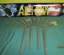 New Lot 16 US Genuine Aluminum Military Surplus Camping Heavy Duty Tent Stakes