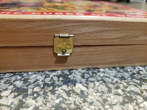 Vintage Herman Eichhorn, German Child’s Wooden Puzzle Blocks In Wooden Box RARE! - Picture 6 of 7