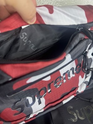 Supreme Sling Bag SS21 Red Camo | eBay