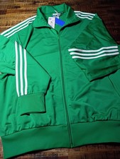 MENS ADIDAS Originals Firebird Track Jacket Green New Sz Medium Photo Is XL 