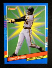1991 Donruss Barry Bonds GRAND SLAMMER #5