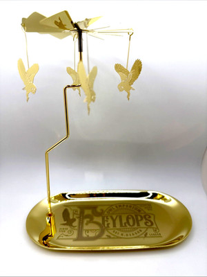 NIP LitJoy Eeylops Owl Emporium Candle Carousel Trinket Tray Harry Potter 2020