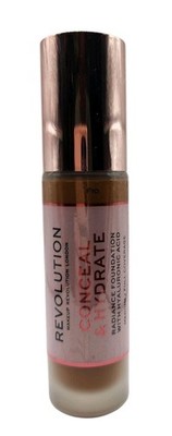 MAKEUP REVOLUTION CONCEAL & HYDRATE FOUNDATION 0.7 OZ F10 MEDIUM/FULL COVERAGE 