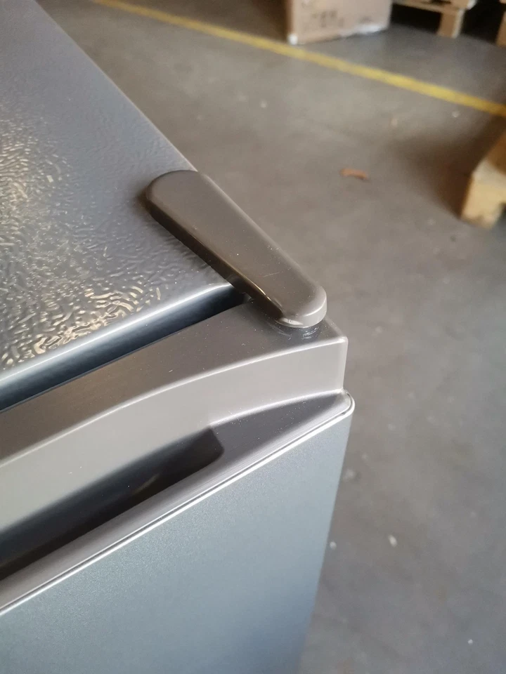 B-Ware: PKM Kühlschrank KHKS93ESI - silber, 94L, Freistehend, mit Kaltlagerfach - Bild 2 von 4