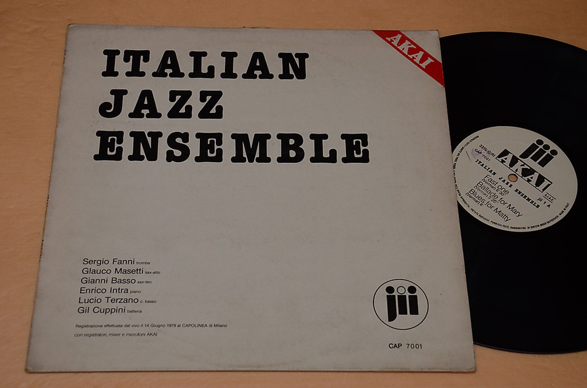 SERGIO FANNI SEXTET LP ITALIAN JAZZ ENSAMBLE 1°STAMPA ORIGINALE EX 