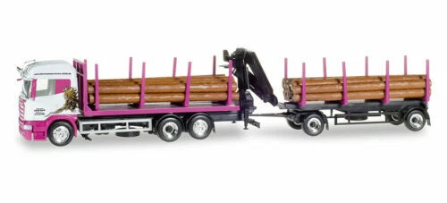 Camion di modellismo statico in legno scala 1:87