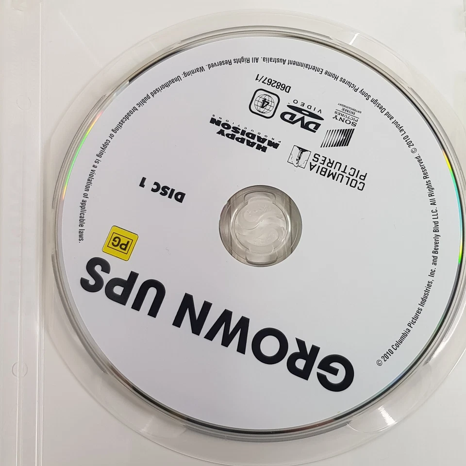 Grown Ups - 2010 Film DVD Disc - Family Movie Adam Sandler - Image 3 of 4