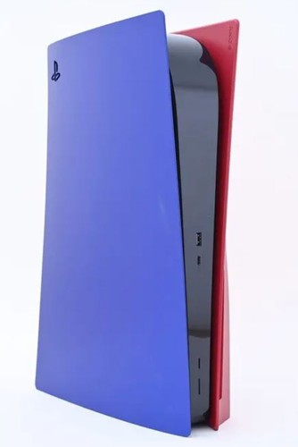 PlayStation 5 PS5 only Console cover Deep Earth Collection Red Blue NEW ...