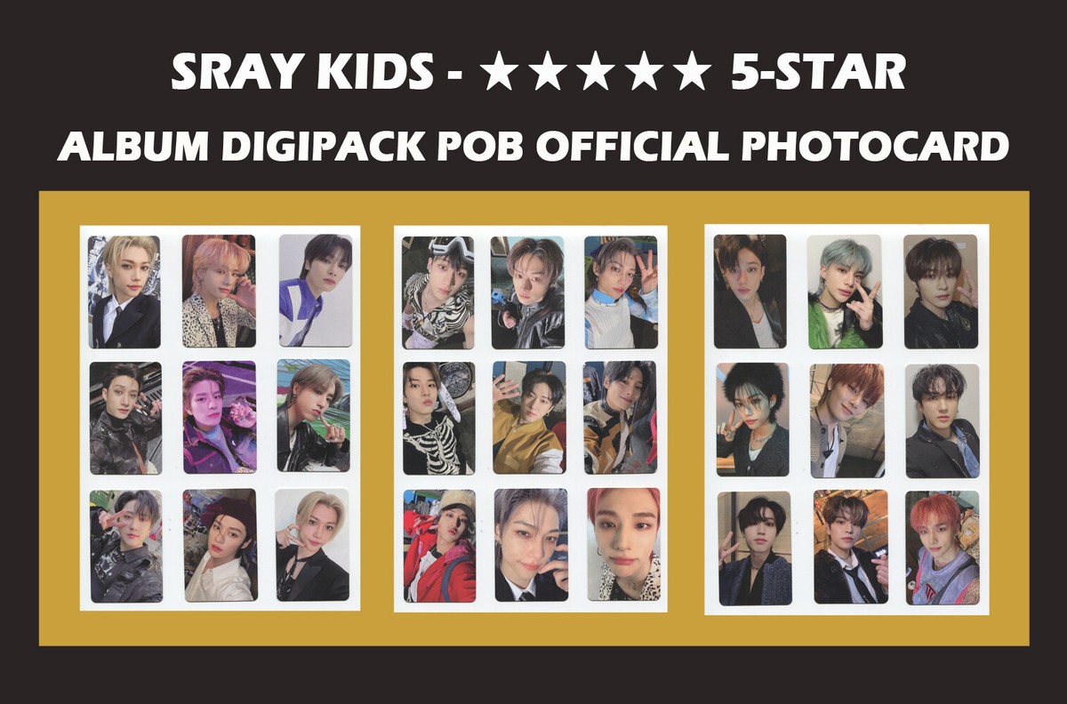 straykids ハン 5star ソニミュ デジパ STRAY KIDS 5-STAR 5STAR Album OFFICIAL PHOTO CARD DIGIPACK