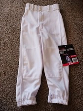 NWT Franklin Deluxe Youth XS 4-5 SMALL Baseball Softball Pants White