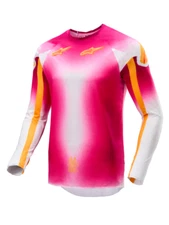 NEW! Alpinestars Supertech Limited Edition Mig Jersey Pink/White - XL