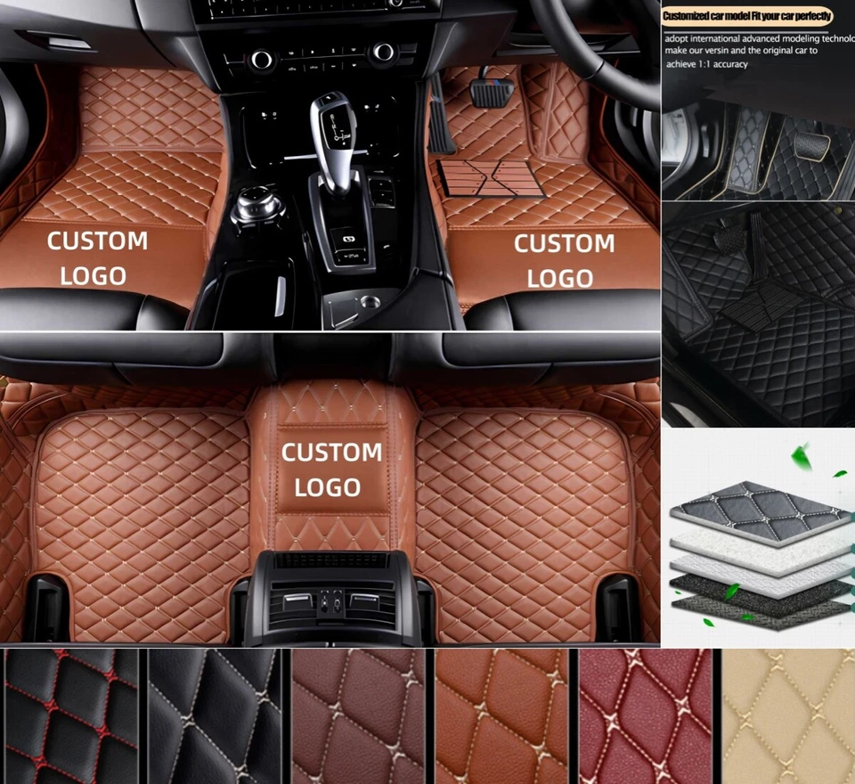 For Toyota Car Floor Mats RHD Custom 4Runner 1995-2025 Auto Liner Rug Waterproof - image 3 of 4