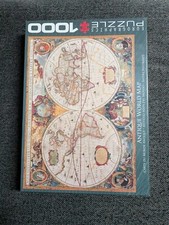 Sealed 1000 Piece World Map Puzzle, eurographics