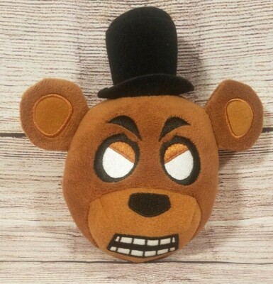 Funko Mymoji Plush Five Nights at Freddy's Stuffed Freddy Head Brown 6'' NWOT