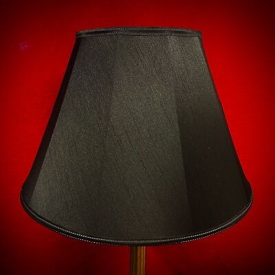 Schwarz Moderner Lampenschirm Nachttisch Stehlampe Deckenleuchte Clip On