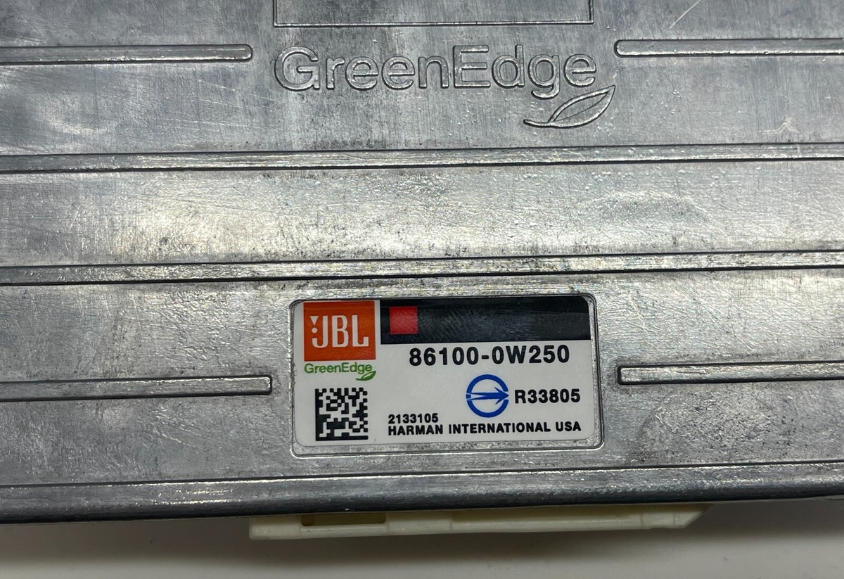 86100-0W250 2012-2014 Toyota Camry JBL amplifier GreenEdge REFURB