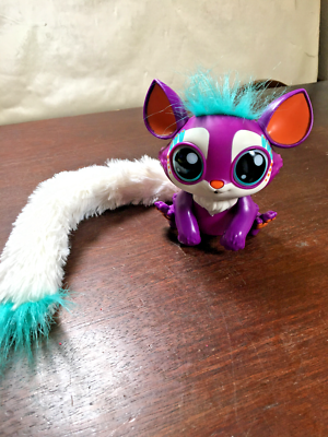 #ad Mattel Lil#x27; Gleemerz Loomur Purple Interactive Sounds amp; Lights Tested Works $9.95