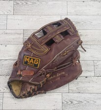 MAG Plus MP-3497  RHT 12" Baseball Glove Dark Brown Handcrafted Top Grain