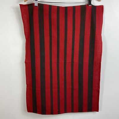 Unused Vtg Crate Barrel 100% Cotton Kitchen Tea Towel Striped