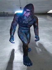 Bigfoot Fiberglass Statue / Sasquatch Statues / Yetti Decor Fun Nature Animals