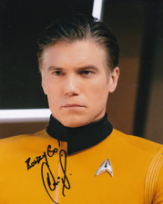 ANSON MOUNT signed Autogramm 20x25cm STAR TREK in Person autograph COA PIKE