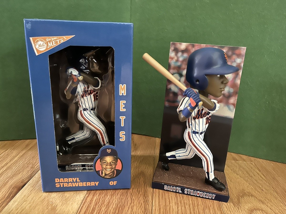 New York Mets Darryl Strawberry Baseball Card Bobblehead 6/2/2024
