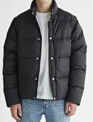 Holubar X1309 Men's Mustang Black Goose Down Jacket Size Small