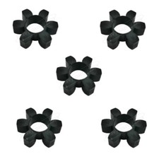 5pcs HRC15E HRC150 HRC RUBBER ELEMENT BLACK COUPLING INSERT