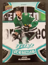2020-21 Upper Deck MVP #46 John Klingberg STARS ICE BATTLES Hockey card NM/MT