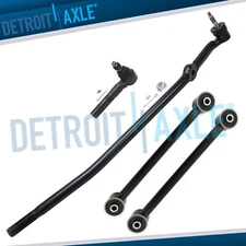 4WD Front Lower Control Arms Outer Tie Rods Kit for 2006-2008 Ram 2500 3500 1500