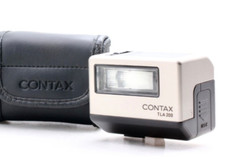 TOP MINT in Case Contax TLA200 Silver Shoe Mount Flash for G1 G2 from Japan