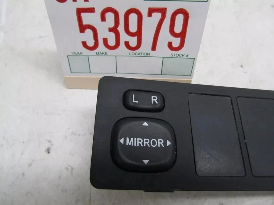 Mirror Control Switch ES300 1995 Front Dash Side Rear View Button Trim OEM - Image 2 of 4