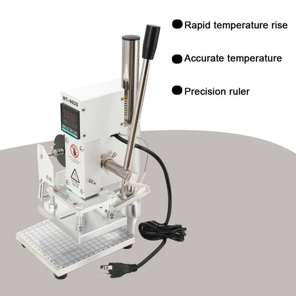 Digital Hot Foil Stamping MachineLeather LogoEmbossingDigital temperaturedisplay