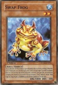Swap Frog - SOVR-EN034 - Common - Unlimited Edition x1 - Near Mint