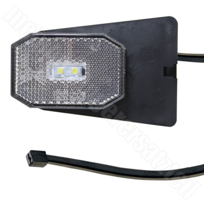 Aspöck Flexipoint LED Positionsleuchte weiß mit Halter leuchte PKW  