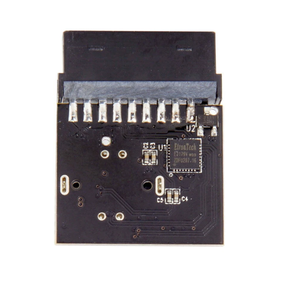 Front Panel Socket USB 3.1 to USB 3.0 20Pin Header Male Extension Adapter - Image 1 of 4
