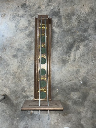 Vintage Pleasantime Gravitation Game Wood Metal Original No Ball USA 18.5”