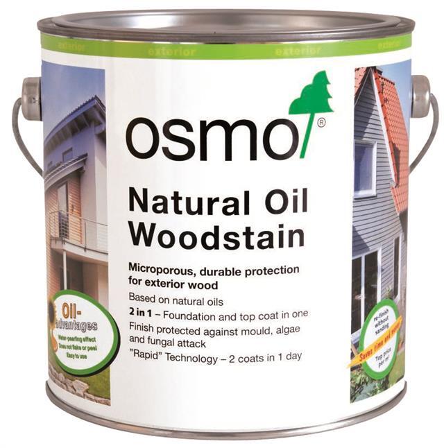 Osmo Natural Oil Woodstain 706 Oak 0.75L Exterior Wood Protection