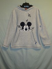 Mickey Unlimited Fleece Pullover Hoodie Disney Mickey Mouse Small Excellent