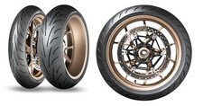 COPPIA 120/70 ZR 17 190/50 ZR 17 GOMME DUNLOP QUALIFIER CORE MOTO SPORTIVE