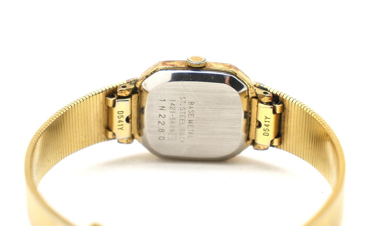 SEIKO 1421-5619 Dress Gold Tone Quartz Women display picture 1