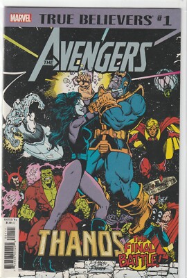 INFINITY GAUNTLET #6 ~ TRUE BELIEVERS REPRINT ~ UNREAD NM
