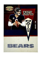 2010 Panini Gridiron Gear NFL Nation Gold #11 Jay Cutler 62/100 Chicago Bears