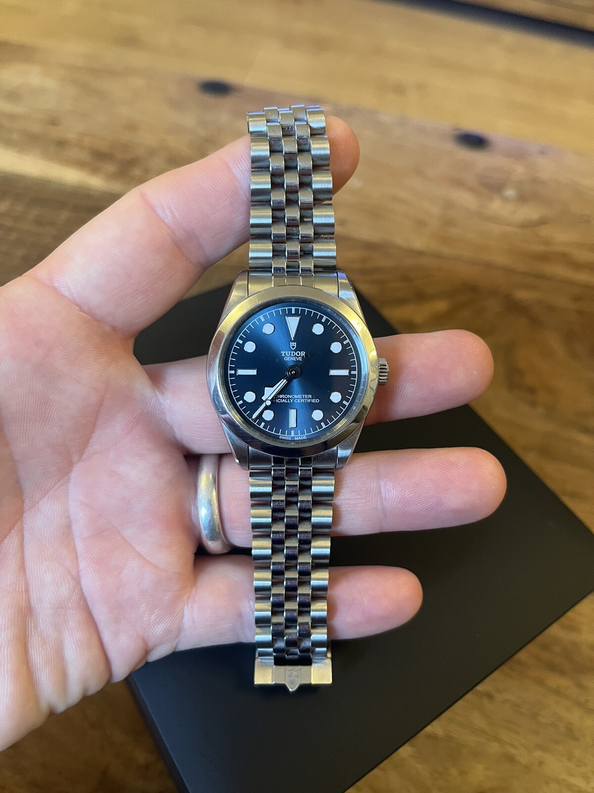 TUDOR Black Bay 36 Blue 2023 Model Jubilee Bracelet M796400002 eBay