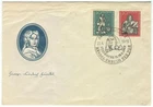 Cover E24 Germany 1959 FDC DDR George Handel