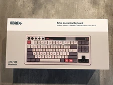 8BitDo Retro 108 Mechanical Keyboard with 108 Keys and Integrated Numpad